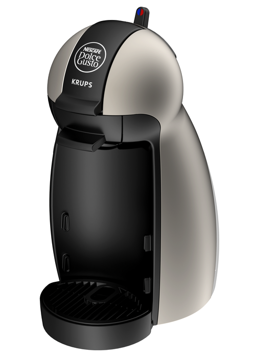 NESCAFE Dolce Gusto Manual Coffee Machine by Krups Titanium l 1 year warranty 