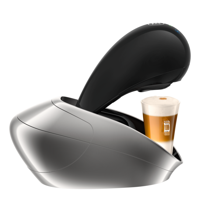 Nescafé Dolce Gusto Movenza KP600E Macchina per Caffè Espresso e Altre Bevande Automatica Platinum Silver Krups 