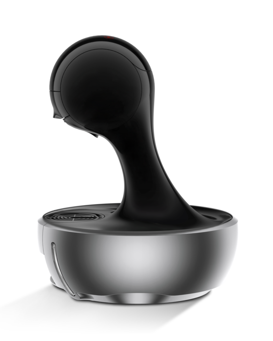 NESCAFÉ® DOLCE GUSTO® DROP AUTOMATIC COFFEE MACHINE DARK SILVER BY KRUPS®